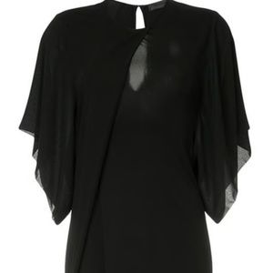 Costume National black maxi dress